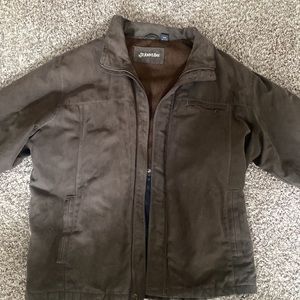 vintage brown suede jacket
